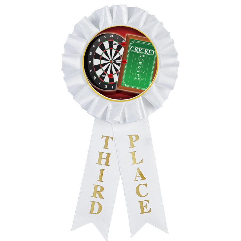 3RD PLACE MYLAR ROSETTES