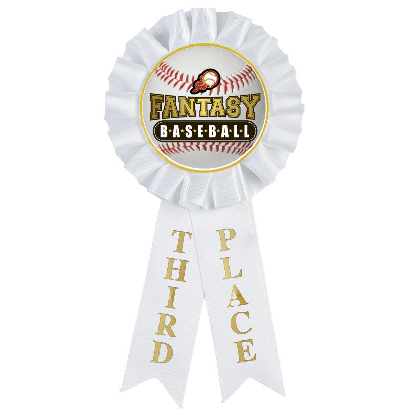 3RD PLACE MYLAR ROSETTES