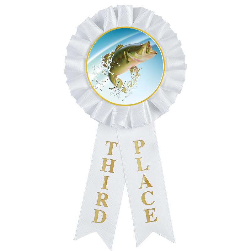 3RD PLACE MYLAR ROSETTES