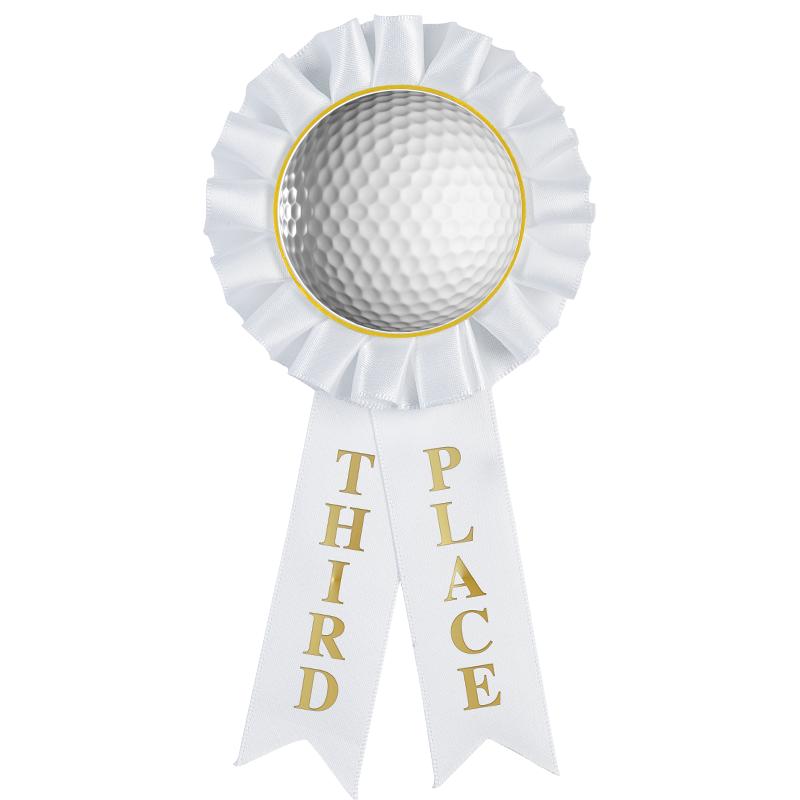 3RD PLACE MYLAR ROSETTES