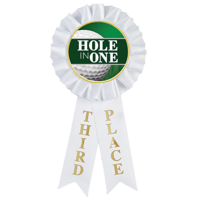 3RD PLACE MYLAR ROSETTES