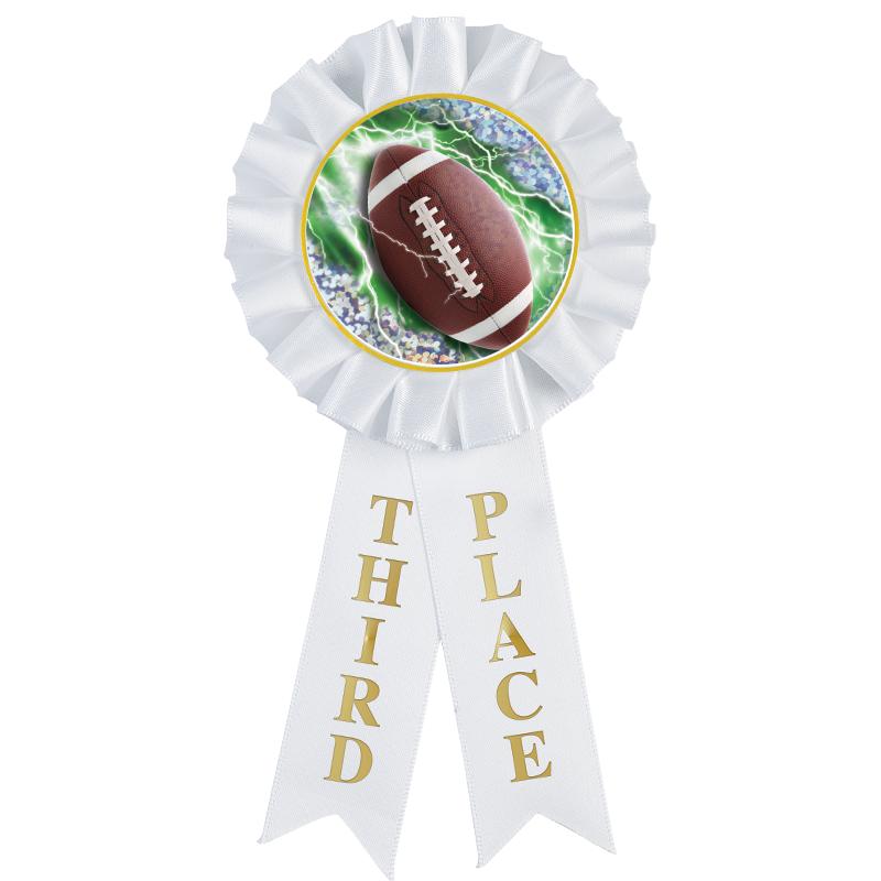 3RD PLACE MYLAR ROSETTES