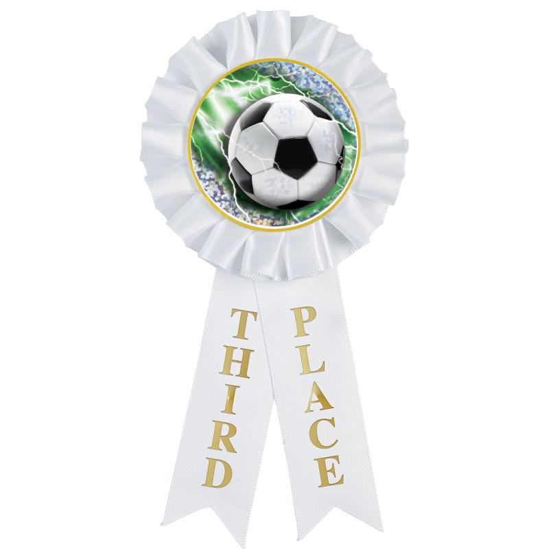 3RD PLACE MYLAR ROSETTES