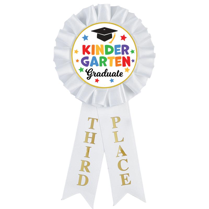 3RD PLACE MYLAR ROSETTES