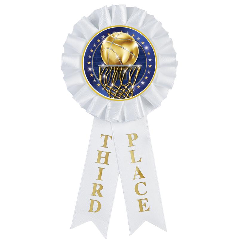 3RD PLACE MYLAR ROSETTES