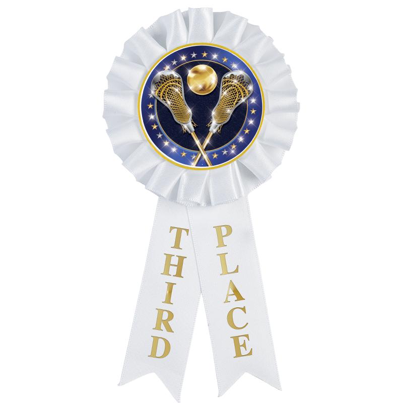 3RD PLACE MYLAR ROSETTES