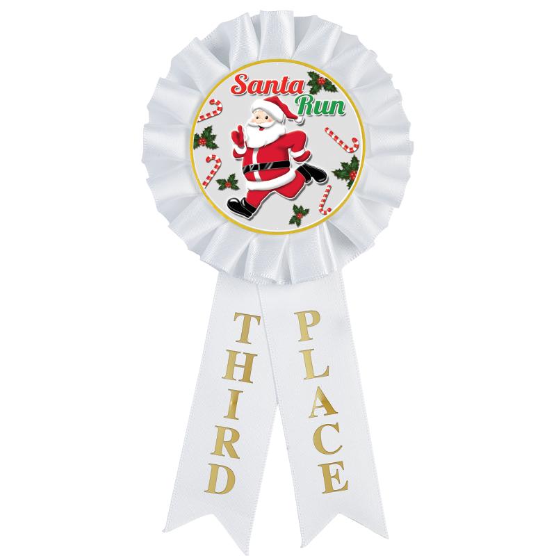 3RD PLACE MYLAR ROSETTES