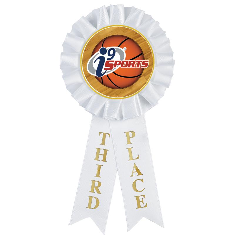 3RD PLACE MYLAR ROSETTES