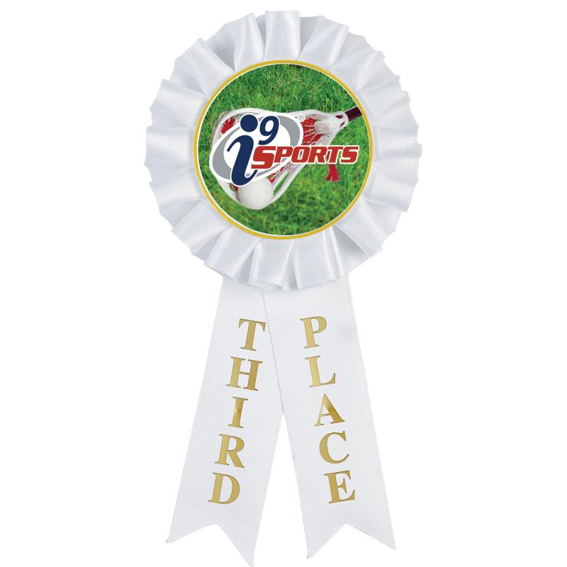 3RD PLACE MYLAR ROSETTES