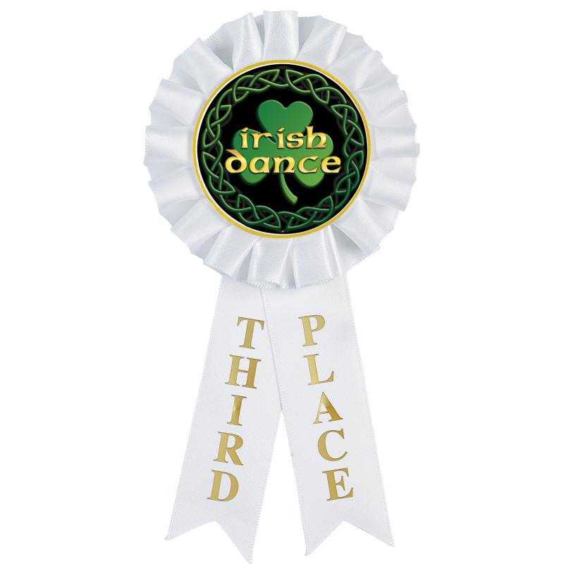 3RD PLACE MYLAR ROSETTES