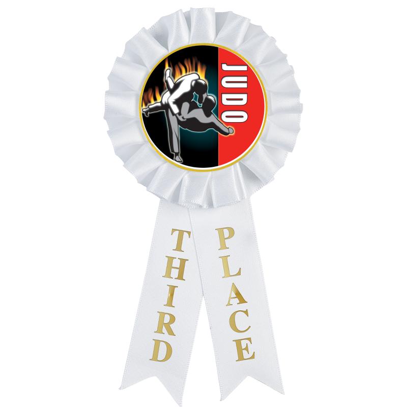 3RD PLACE MYLAR ROSETTES