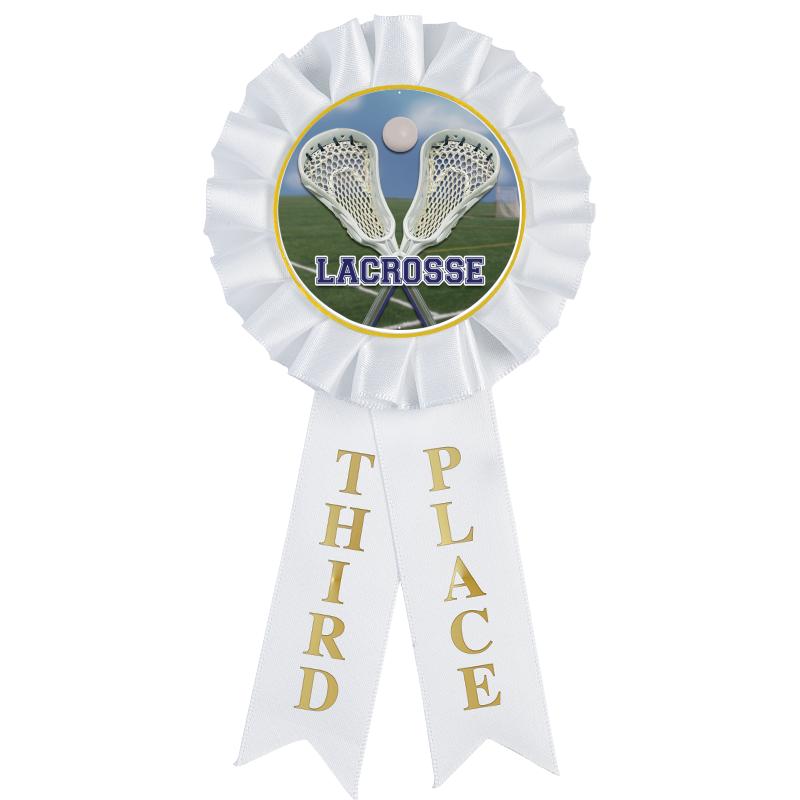 3RD PLACE MYLAR ROSETTES