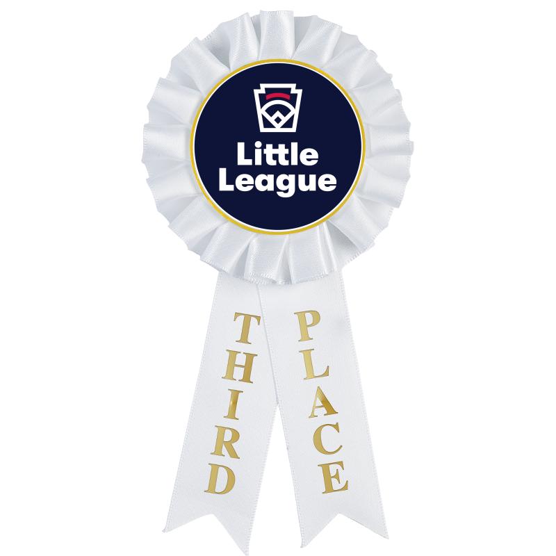 3RD PLACE MYLAR ROSETTES