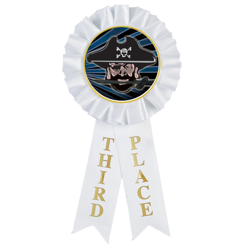 3RD PLACE MYLAR ROSETTES