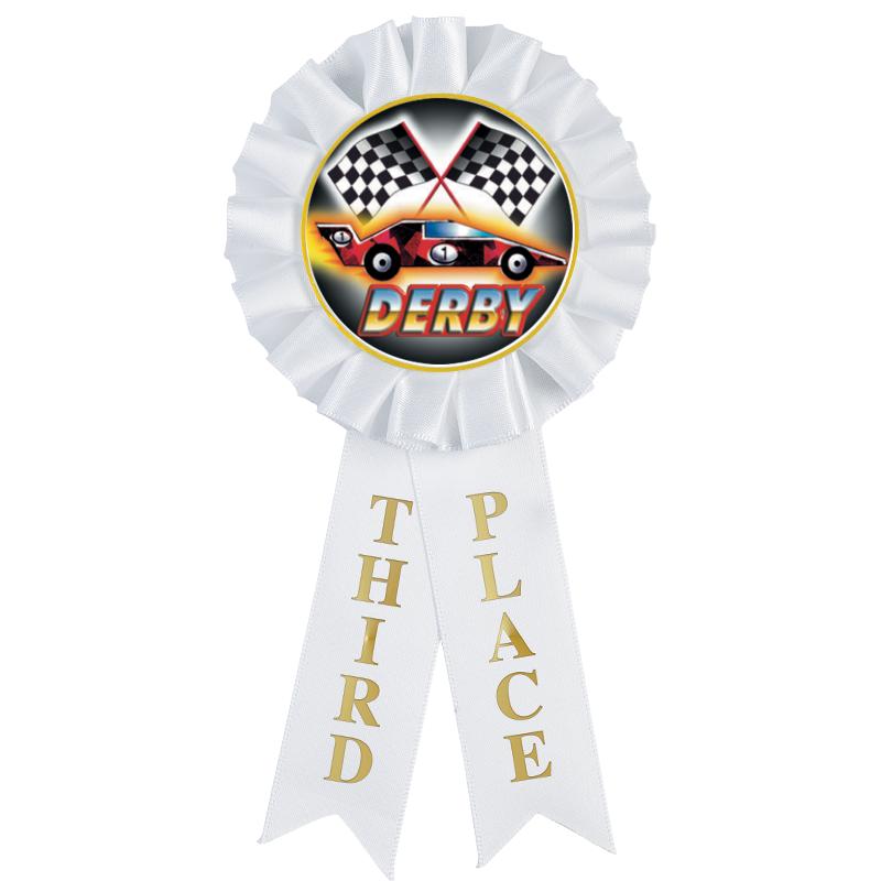 Pinewood Derby Ribbons Crown Awards