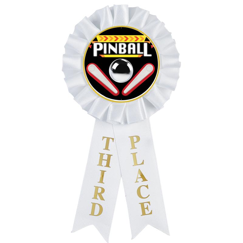 3RD PLACE MYLAR ROSETTES