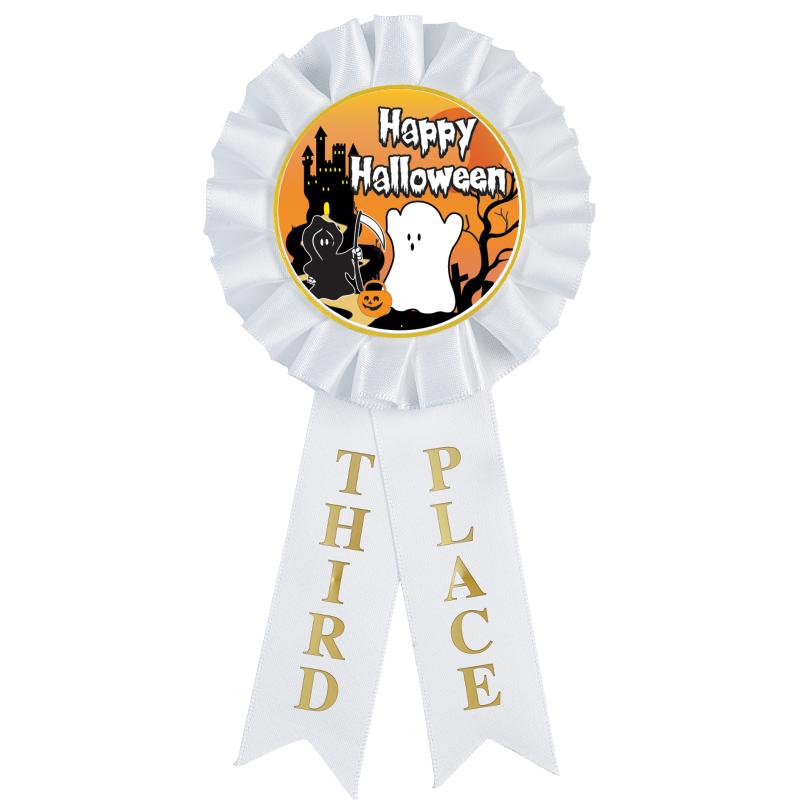 3RD PLACE MYLAR ROSETTES