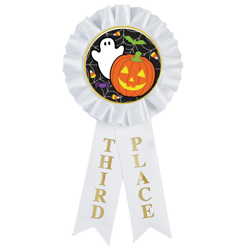 3RD PLACE MYLAR ROSETTES