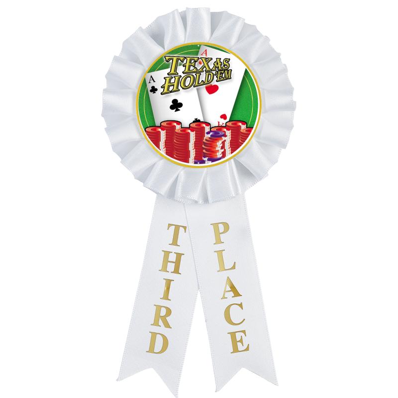 3RD PLACE MYLAR ROSETTES