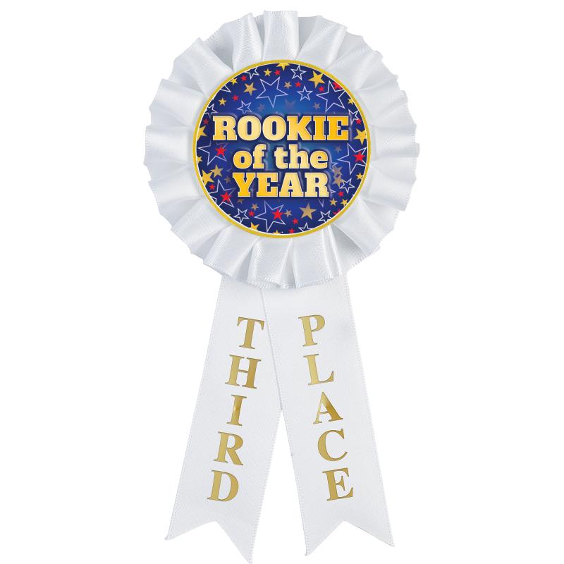 3RD PLACE MYLAR ROSETTES