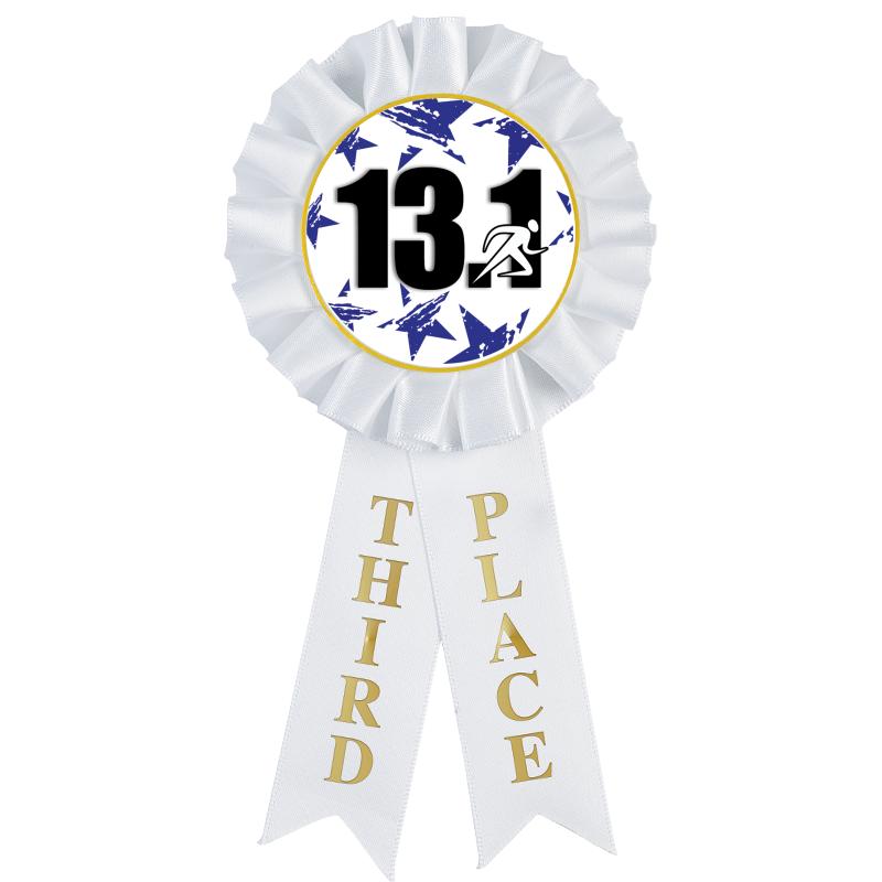 3RD PLACE MYLAR ROSETTES
