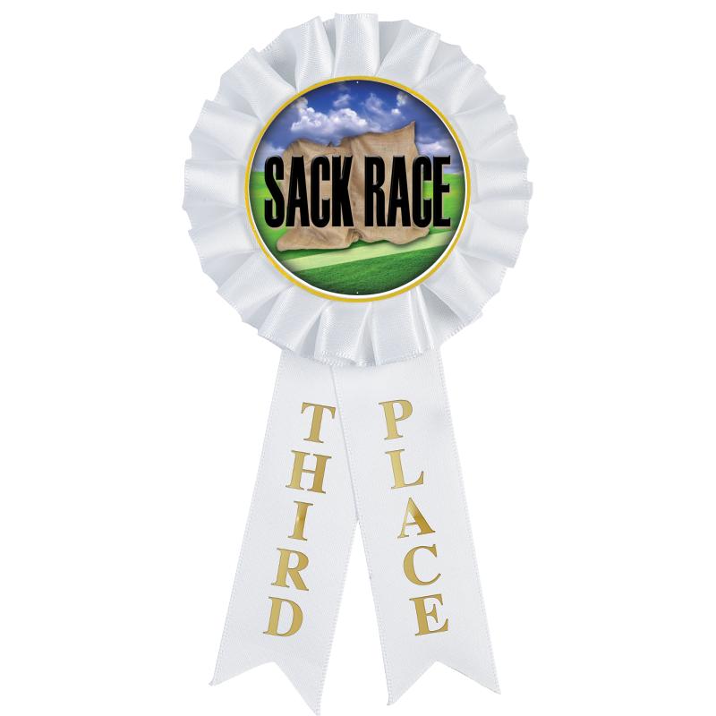 3RD PLACE MYLAR ROSETTES