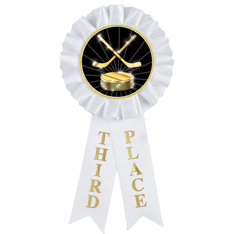 3RD PLACE MYLAR ROSETTES