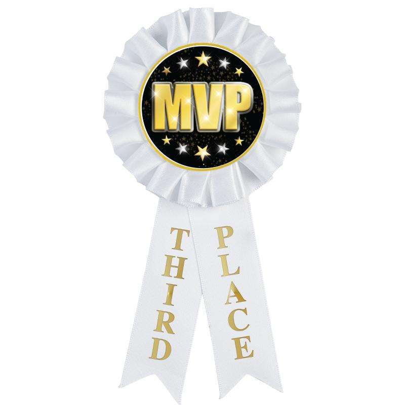 3RD PLACE MYLAR ROSETTES