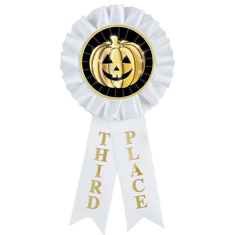 3RD PLACE MYLAR ROSETTES