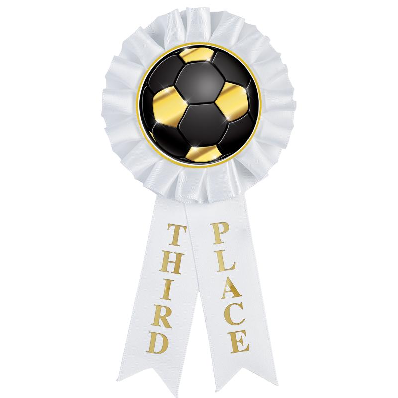 3RD PLACE MYLAR ROSETTES