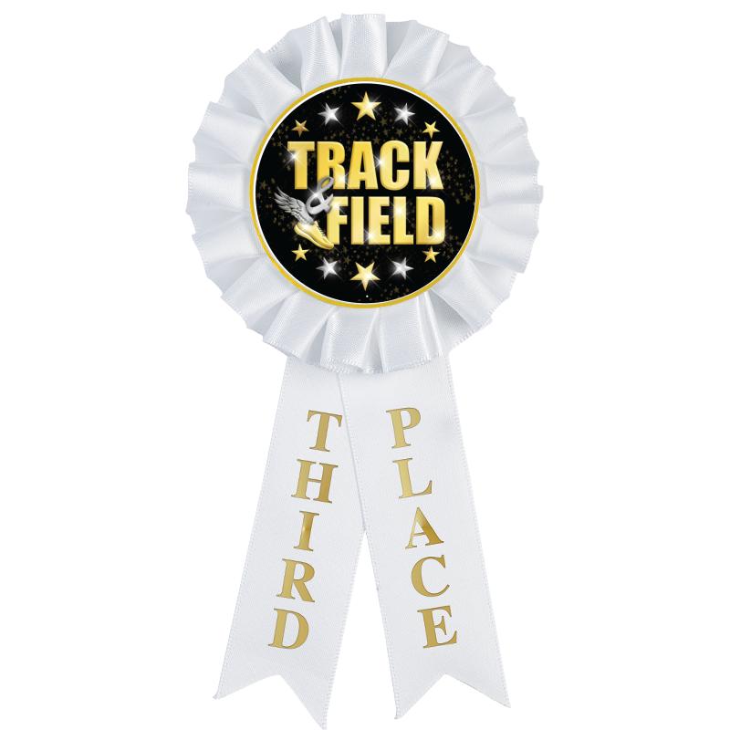 3RD PLACE MYLAR ROSETTES