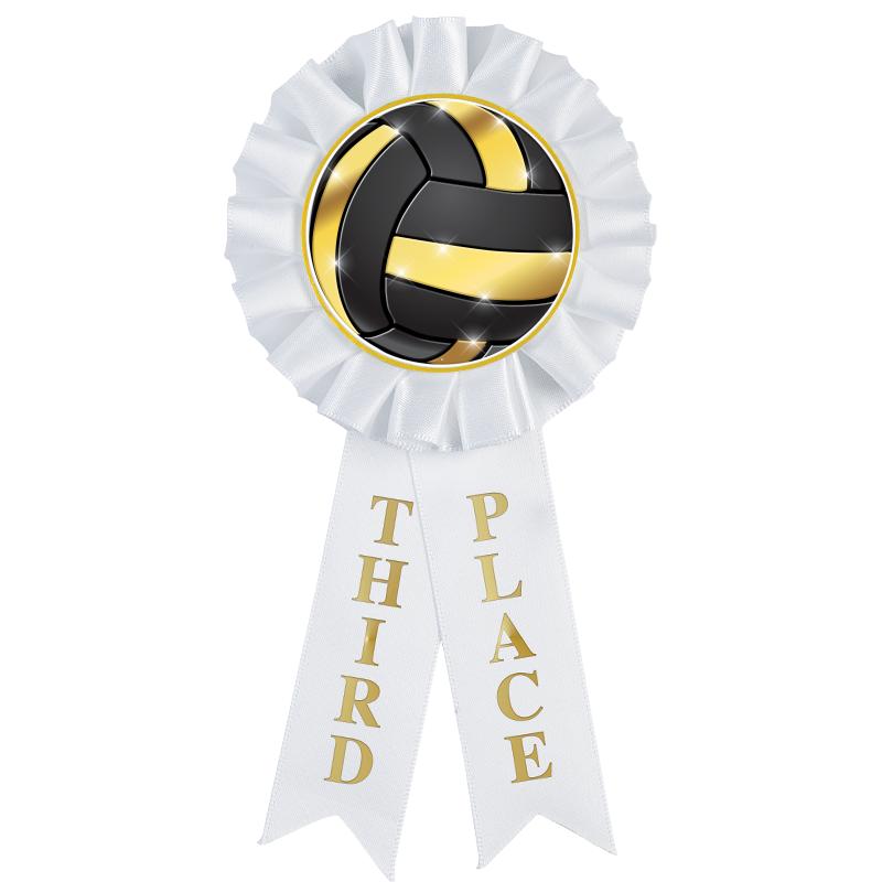 3RD PLACE MYLAR ROSETTES