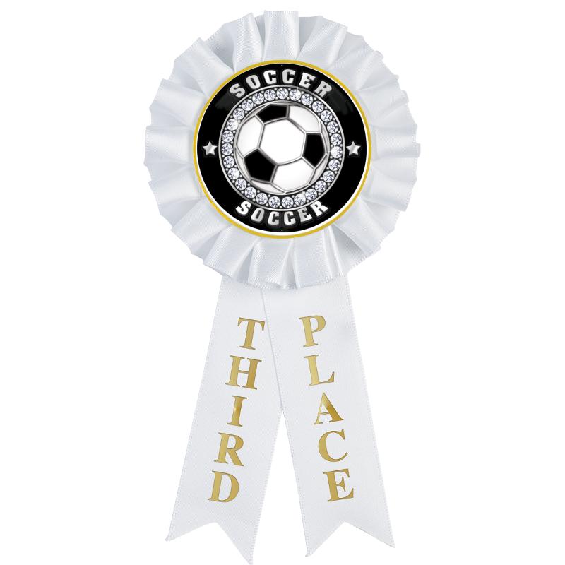 3RD PLACE MYLAR ROSETTES