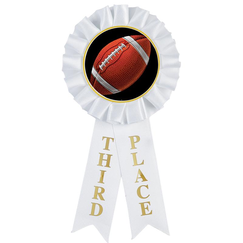 3RD PLACE MYLAR ROSETTES