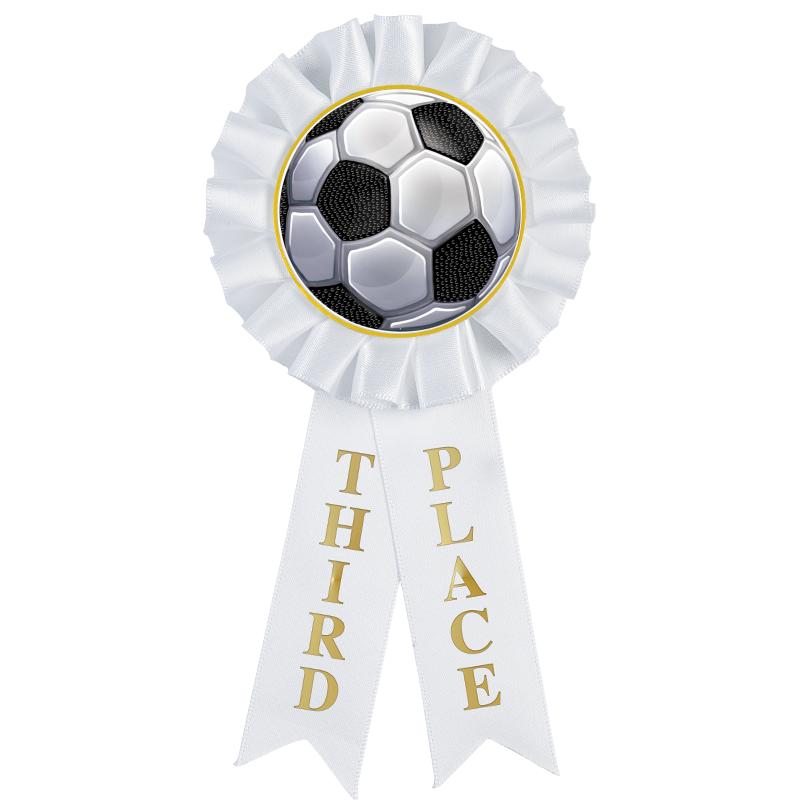 3RD PLACE MYLAR ROSETTES