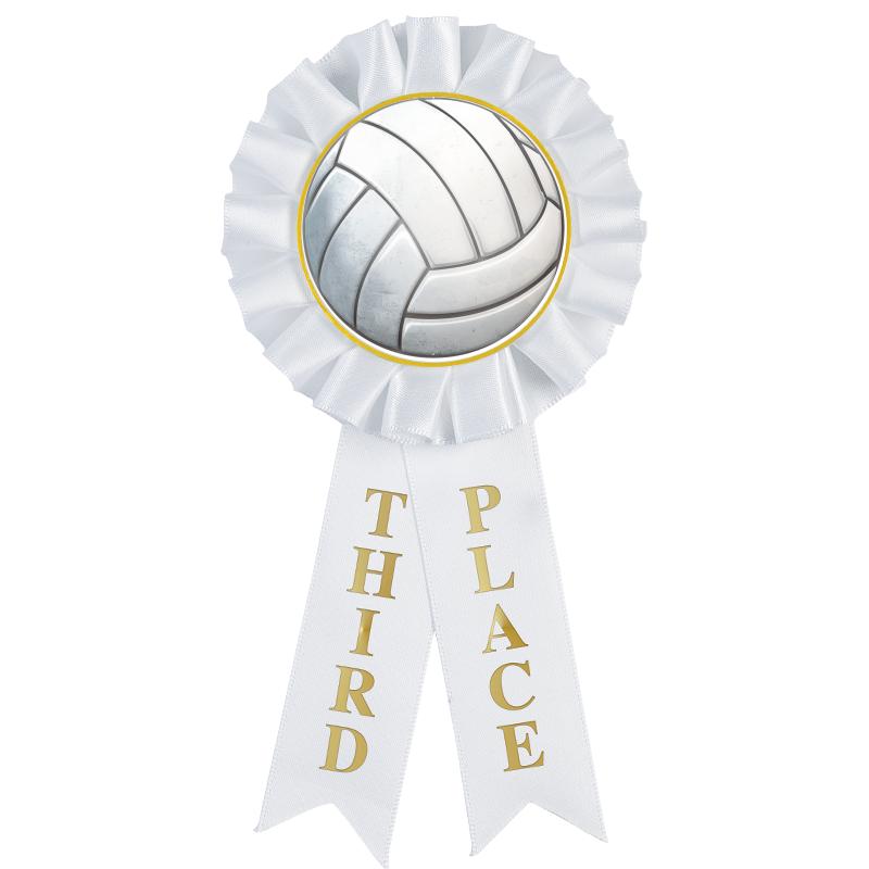 3RD PLACE MYLAR ROSETTES