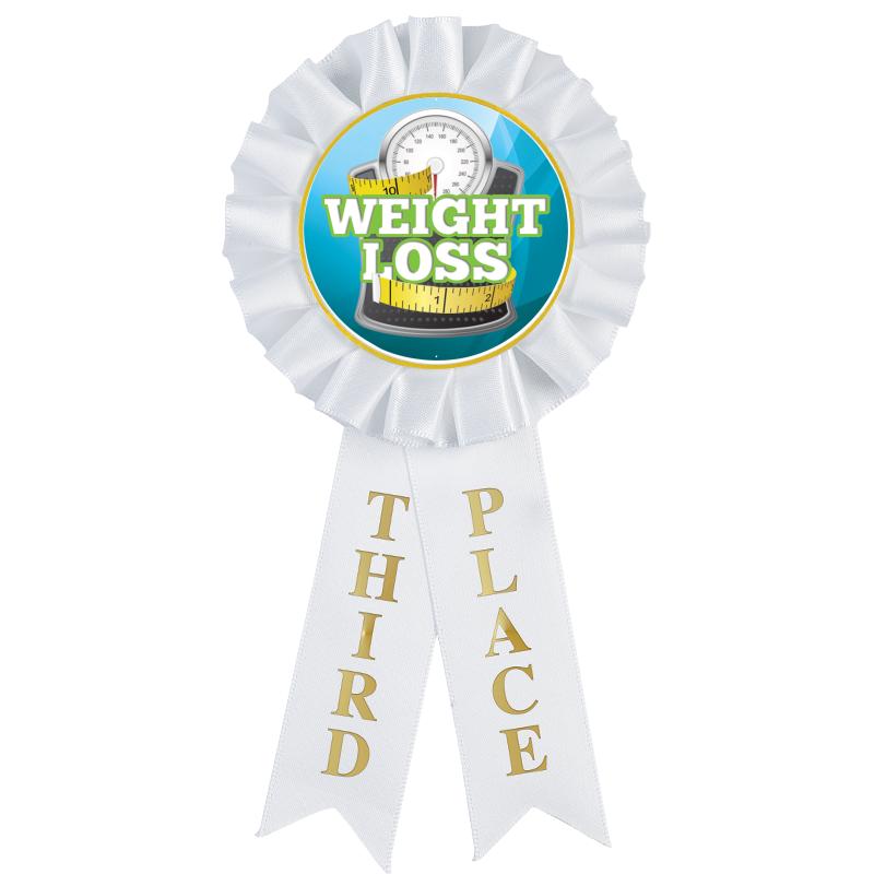 3RD PLACE MYLAR ROSETTES