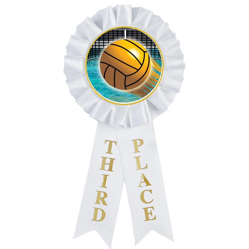 3RD PLACE MYLAR ROSETTES