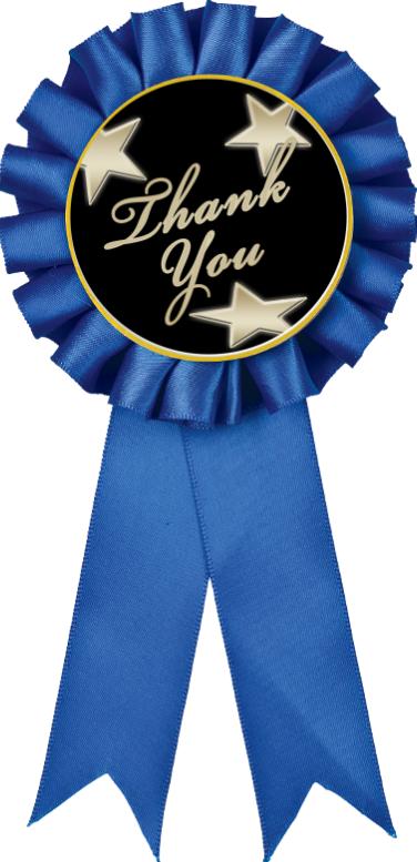 Thank you 2025 ribbon