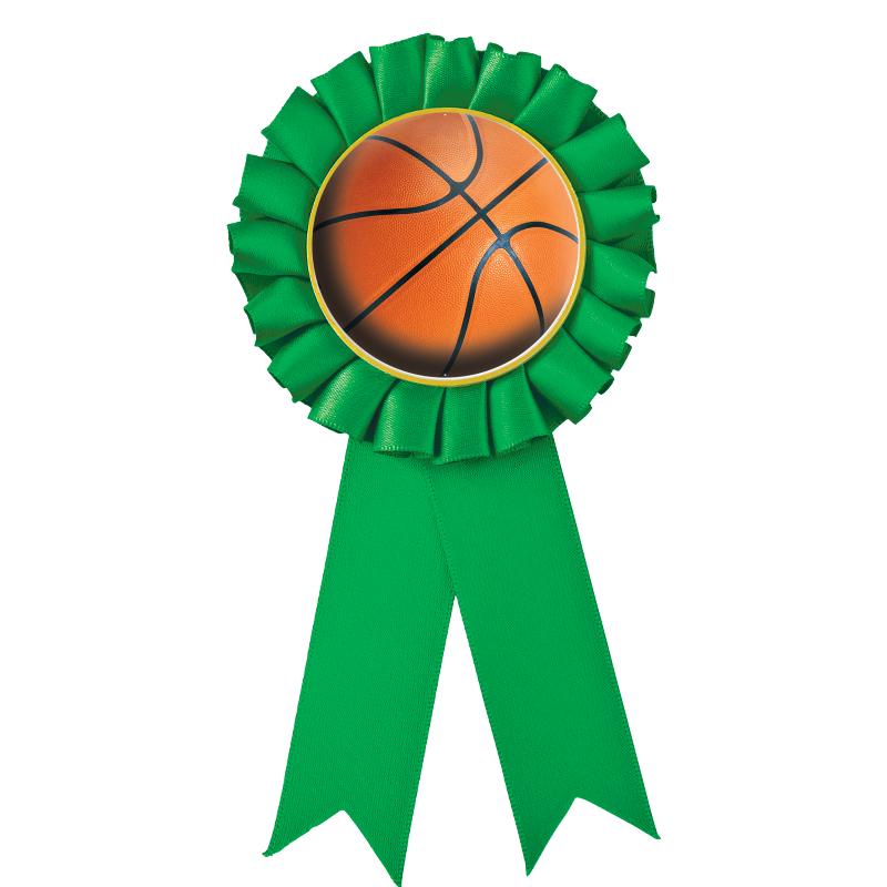 GREEN MYLAR ROSETTES