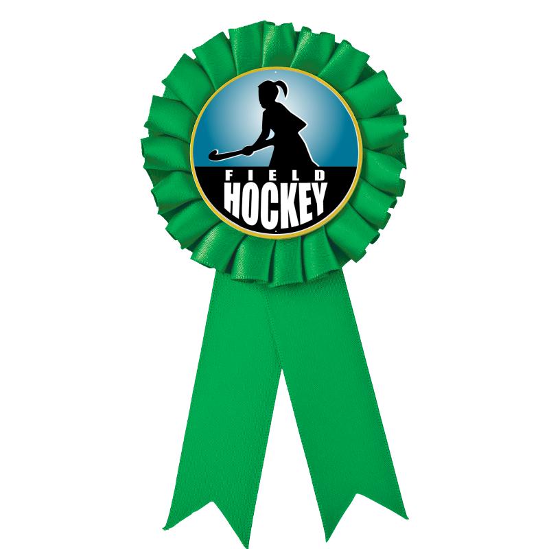 GREEN MYLAR ROSETTES