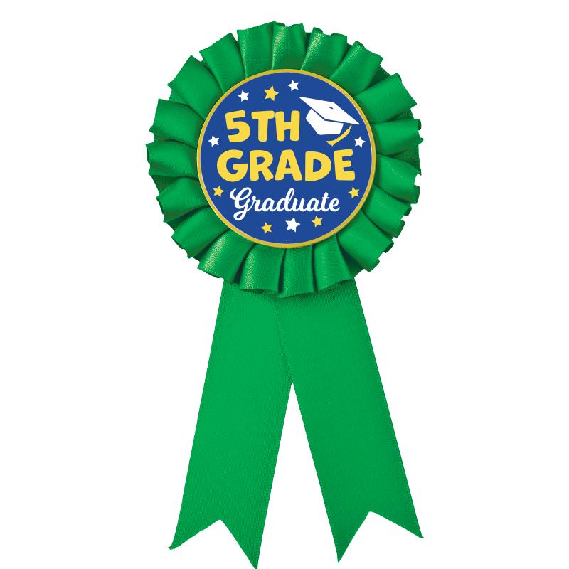 GREEN MYLAR ROSETTES