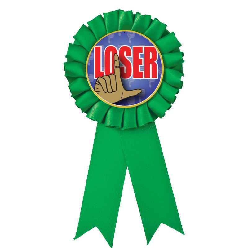 GREEN MYLAR ROSETTES