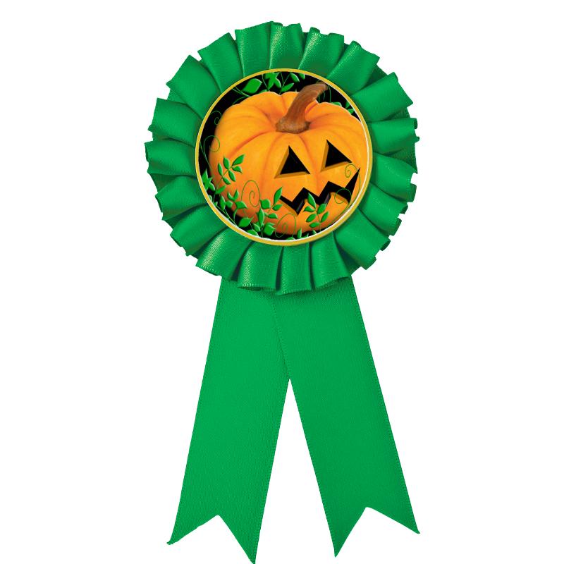 GREEN MYLAR ROSETTES