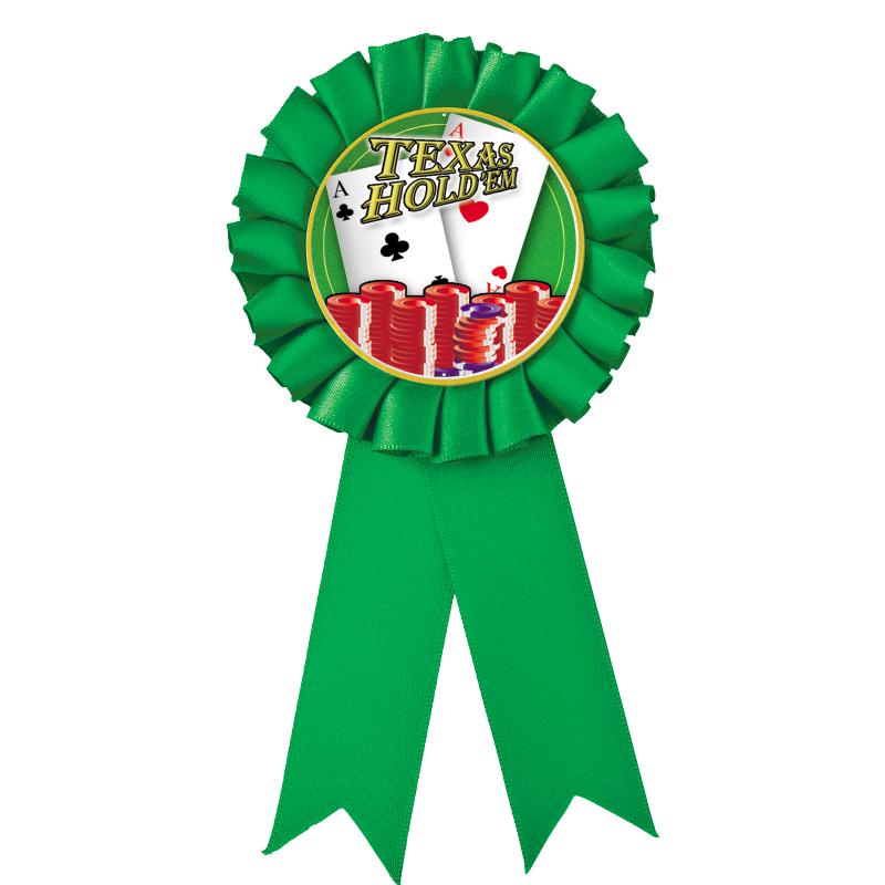 GREEN MYLAR ROSETTES