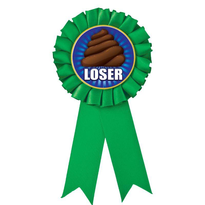 GREEN MYLAR ROSETTES