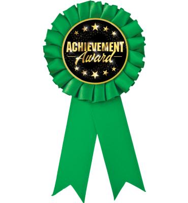 Green Rosette Ribbon