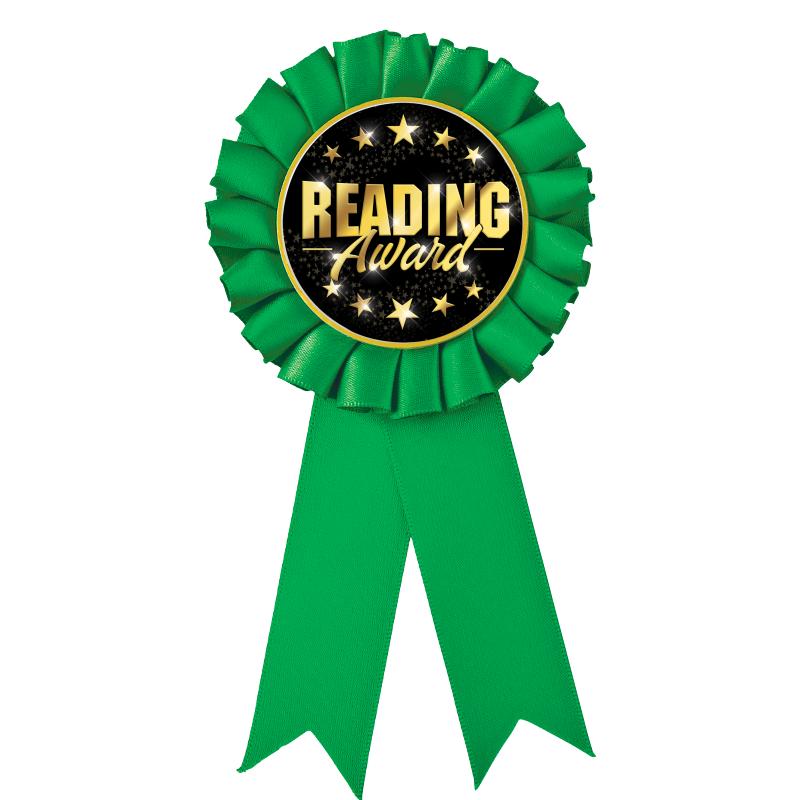 GREEN MYLAR ROSETTES