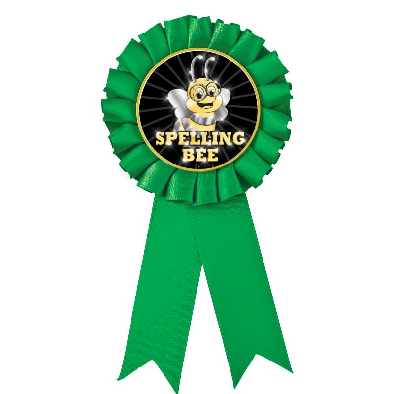 GREEN MYLAR ROSETTES