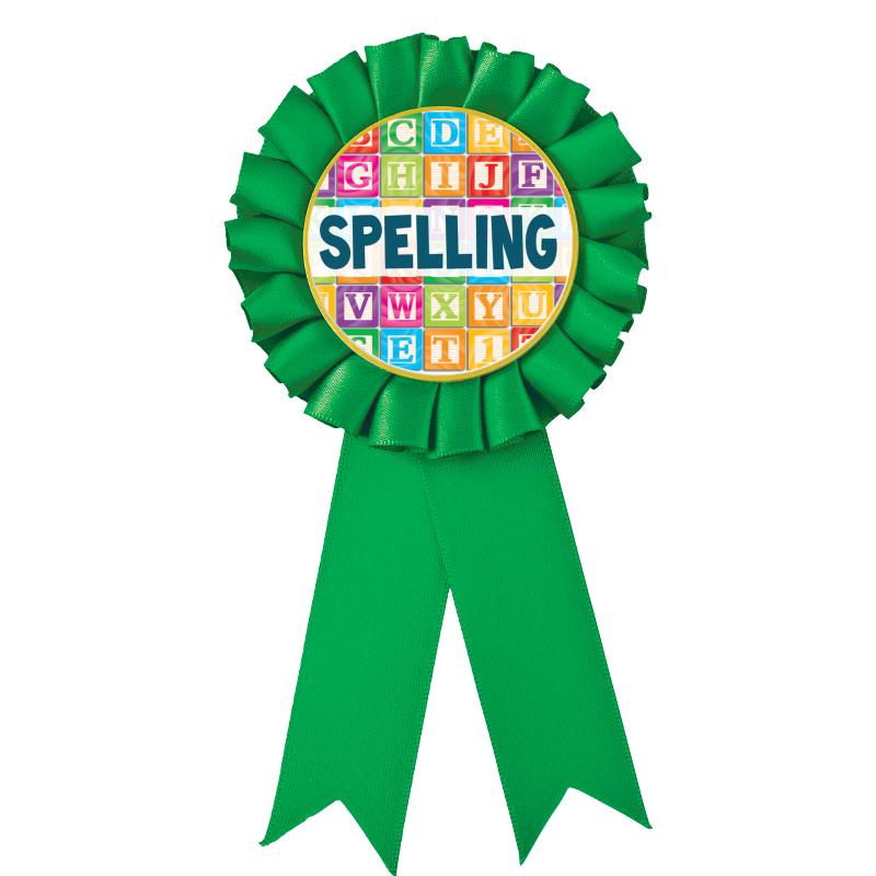 GREEN MYLAR ROSETTES